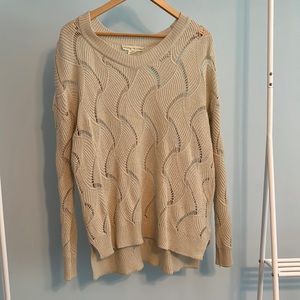 Open stitch sweater urban outfitters large